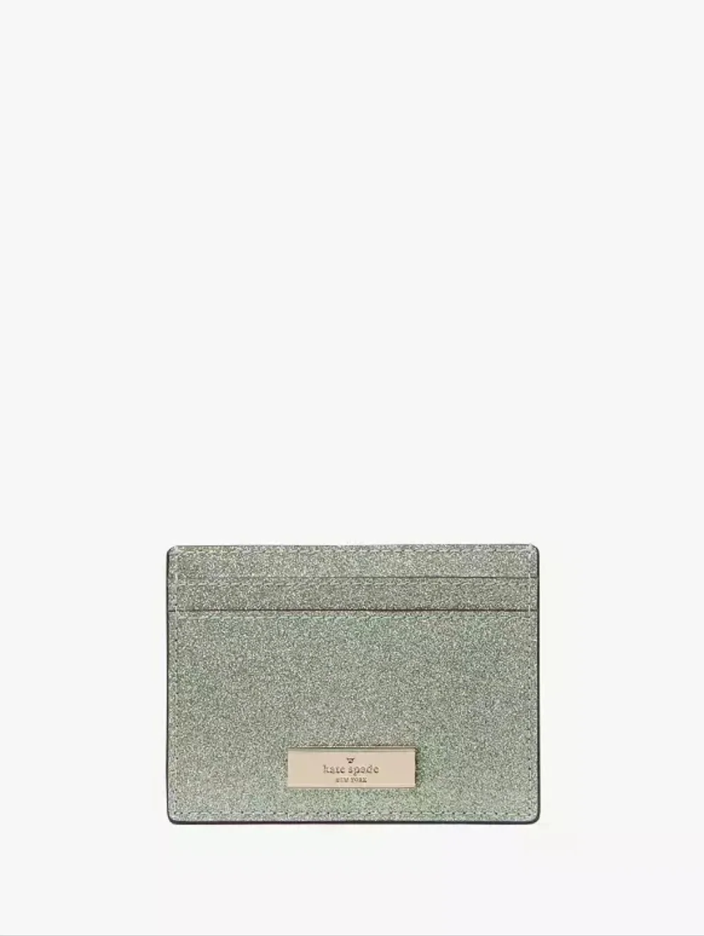 Kate Spade Kenzie Boxed Glitter Small Cardholder NWT in Box